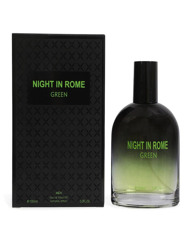 Night In Rome Green Natural Spray Cologne for Men