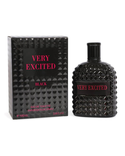 Very Excited Black Spray Cologne for Men