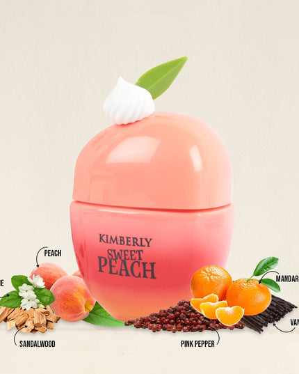 Kimberly Sweet Peach Spray Perfume Eau De Parfum for Women